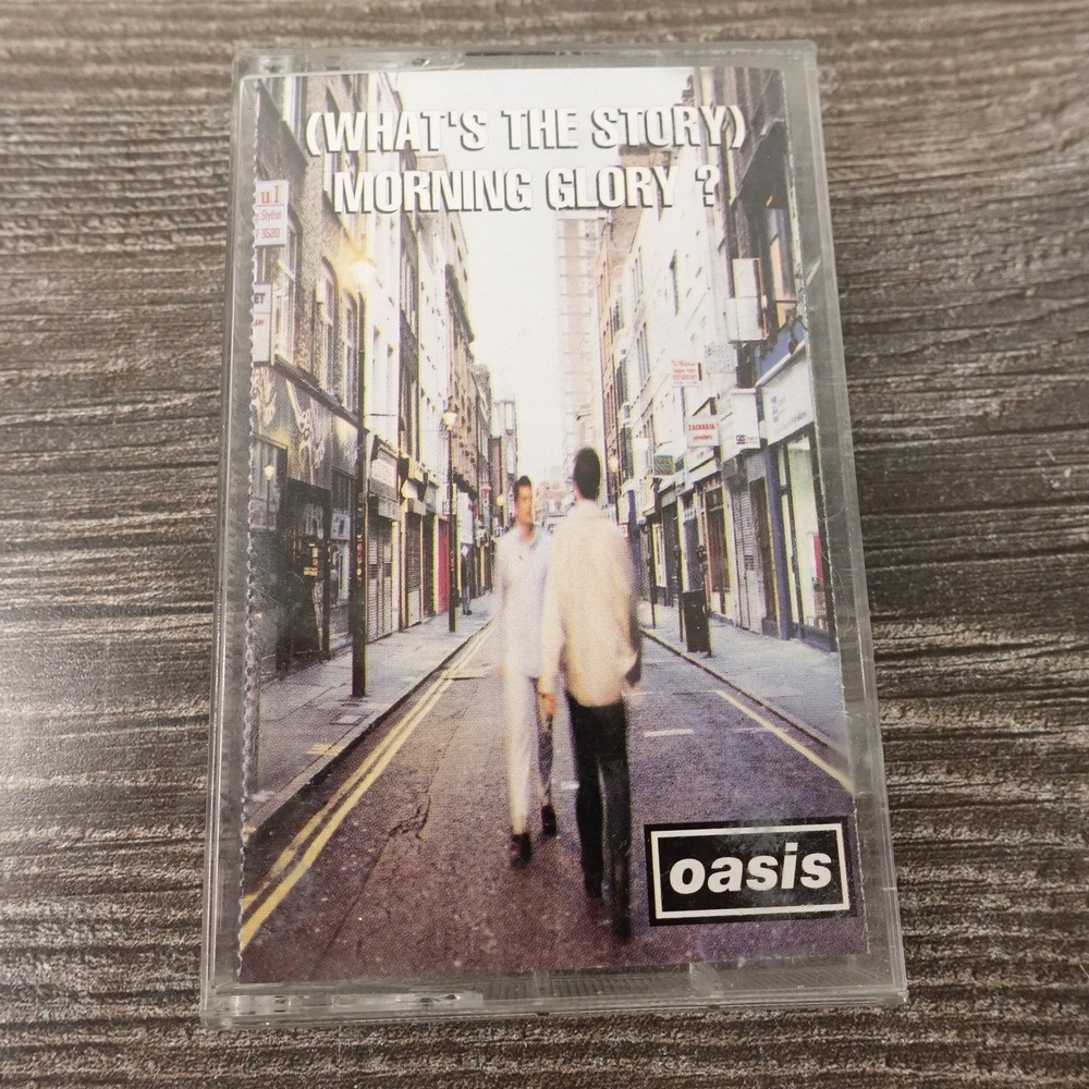 Oasis Cassette Tape (What's The Story) Morning Glory? 1995 Epic ET67351 Good